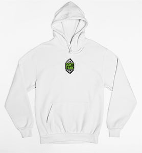 Sweat capuche blanc Unisexe - Hmong Don't Panik